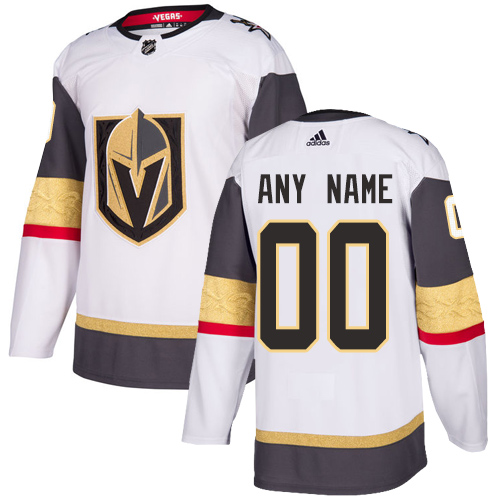 NHL Vegas Golden Knights Trikot Benutzerdefinierte Auswärts Weiß Authentic